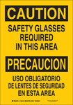 imagen de Brady B-555 Aluminio Rectángulo Cartel de PPE Amarillo - 10 pulg. Ancho x 14 pulg. Altura - Idioma Inglés/Español - 125442