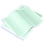 imagen de ITW Texwipe Texwrite Hojas de papel sueltas TX5800 - 11 pulg. x 8.5 pulg. - Azul/Blanco - tx5800