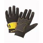 imagen de West Chester Pro Series Brute 86540 Black/Yellow Large PVC/Synthetic Leather Work Gloves - Wing Thumb - 9.5 in Length - 86540/L