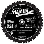 imagen de Amana Mamba Serie Contratista Con la punta de carburo Hojas de sierra circular - diámetro de 10 pulg., 5/8 pulg. - MA10024