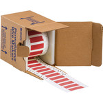 imagen de Brady 2HX-250-2-RD-S Funda de impresora troquelada - 1.969 pulg. x 0.445 pulg. - Rojo - B-7642