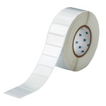 imagen de Brady THT-17-434-3 Rollo de etiquetas troqueladas para impresoras - 2 pulg. x 1 pulg. - Poliéster - Plateado - B-434