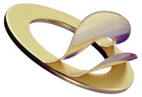 imagen de Precision Brand 260 Latón semiduro Cuña de árbol laminada - 1/2 pulg. D.I. - 74050
