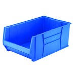 imagen de Akro-mils Akrobin 300 lb Azul Polímero de grado industrial Apilado Contenedor de almacenamiento - longitud 29 1/4 pulg. - Ancho 18 3/8 pulg. - Altura 12 pulg. - Compartimientos 1 - 30290 BLUE