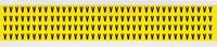 imagen de Brady 3400-V Etiqueta en forma de letra - V - Negro sobre amarillo - 1/4 pulg. x 3/8 pulg. - B-498