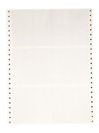 imagen de Brady Datab DAT-39-292-2.5 Dot Matrix Printer Label - 1 in x 1 in - Vinyl - Clear / White - B-292 - 28992