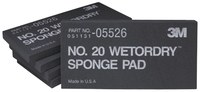 imagen de 3M Wetordry 05526 Sanding Sponge - 2 3/4 in x 5 1/2 in - Silicon Carbide