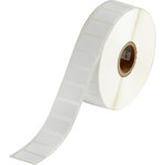 imagen de Brady THT-125-499-1.5-SC Rollo de etiquetas troqueladas para impresoras - 0.9 pulg. x 1/2 pulg. - Nailon - Blanco - B-499