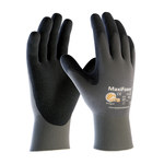 imagen de PIP MaxiFoam Lite 34-900 Gray Medium Nylon Work Gloves - EN 388 1 Cut Resistance - Nitrile Palm & Fingertips Coating - 8.7 in Length - 34-900/M