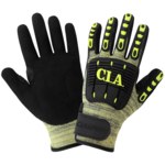 imagen de Global Glove Vise Gripster C.I.A. Amarillo/negro Grande Aralene Guantes resistentes a cortes - 816368-02597