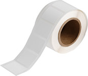 imagen de Brady BradyJet J20-235-7425J Rollo de etiquetas imprimibles de inyección de tinta - 1.5 pulg. x 1 pulg. - Polipropileno - Blanco - B-7425J