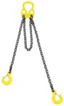 imagen de Lift-All Liftalloy Adjust-A-Link Acero Eslinga de cadena 30005G10 - 3/8 pulg. Dia x 10 pies - Amarillo/negro