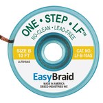 imagen de EasyBraid LF-B-10AS Trenza Desoldadora - 0.050 pulg. x 10 pies - easybraid lf-b-10as