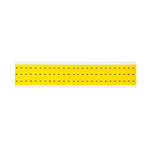 imagen de Brady 3410-DSH Etiqueta de puntuación - Perforar - Negro sobre amarillo - 11/32 pulg. x 1/2 pulg. - B-498