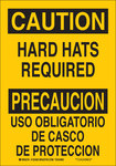 imagen de Brady B-302 Poliéster Rectángulo Cartel de PPE Amarillo - 10 pulg. Ancho x 14 pulg. Altura - Laminado - Idioma Inglés/Español - 90817