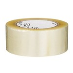 imagen de 3M Tartan 369 Transparente Cinta de sellado de cajas - 48 mm Anchura x 100 m Longitud - 1.6 mil Espesor - 20552