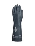 imagen de Ansell AlphaTec 53-002 Negro 9 Neopreno No compatible Guantes para manipulación de productos químicos - Grado Industrial - acabado Grabado en diamante - Longitud 16 pulg. - 076490-64540