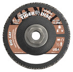 imagen de Weiler Big Cat Type 27 Flap Disc 50770 - Aluminum Oxide - 4 1/2 in - 80 - Medium