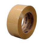 imagen de 3M Scotch 371 Tan Box Sealing Tape - 48 mm Width x 914 m Length - 1.8 mil Thick - 98832