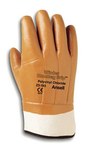imagen de Ansell Winter Monkey Grip 23-193 Orange 10 Jersey Mechanic's Gloves - Wing Thumb - PVC/Vinyl Full Coverage Coating - 205059