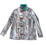 imagen de Chicago Protective Apparel Small Aluminized Carbon Fleece Heat-Resistant Jacket - 30 in Length - 600-ACF SM