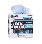 imagen de Sellars Caja de herramientas Z400 Paños, DRC, - 8 1/2 pulg. x 16 1/2 pulg. - Azul - sellars 5025001