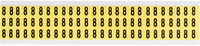 imagen de Brady 1520-9 Etiqueta de número - 9 - Negro sobre amarillo - 9/16 pulg. x 3/4 pulg. - B-946