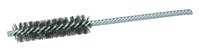 imagen de Weiler Steel Double Spiral Tube Brush - 5 in Length - 1/2 in Diameter - 0.006 in Bristle Diameter - 21107