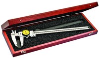 imagen de Starrett Amarillo Acero inoxidable Calibre de esfera con SLC - 120MZ-300 W/SLC