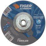 imagen de Weiler Tiger Aluminum Disco esmerilador 58230 - 6 pulg. - A/O óxido de aluminio AO - 24 - R