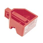 imagen de Honeywell Rojo Poliamida Dispositivo de bloqueo de disyuntor - Ancho 1.1 pulg. - Altura 0.85 pulg. - HONEYWELL CB01
