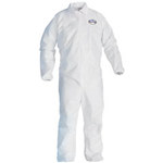 imagen de Kimberly-Clark Kleenguard A40 Blanco 5XG Laminado de película microporosa Overoles desechables para trabajo y uso general - 036000-30904
