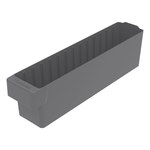 imagen de Akro-mils Akrodrawer 20 lb Gris Poliestireno Estante Contenedor de almacenamiento - longitud 17 5/8 pulg. - Ancho 3 3/4 pulg. - Altura 4 5/8 pulg. - Compartimientos 1 - 31148 GREY