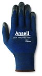 imagen de Ansell ActivArmr Espuma de nitrilo 97-505 Negro/Azul 10 Kevlar Guante resistente a cortes - 076490-97996
