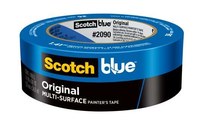 imagen de 3M ScotchBlue B2090-24 Azul Cinta de pintor - 0.94 pulg. Anchura x 60 yd Longitud - 03681