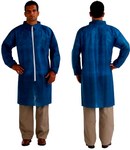 imagen de 3M GT-7000-0391-3 Blue 3XL Polypropylene Disposable Lab Coat - 1 Pockets - Fits 43 to 46 in Chest - 73 to 77 in Length - 046719-52529