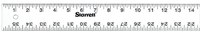 imagen de Starrett Aluminio Regla de aluminio - longitud de 36 pulg. - ancho de 2 pulg. - espesor de.081 pulg. - ASE-36