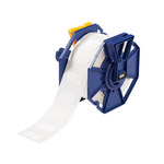 imagen de Brady JPSL-136-2475 Rollo de etiquetas troqueladas para impresoras - 1.5 pulg. x 0.75 pulg. - Poliéster - Blanco - B-2475