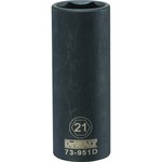 imagen de DEWALT DWMT73951OSP 21 mm Enchufe profundo - CR-440 Acero - accionamiento 1/2 pulg. 6 Puntos - 39510