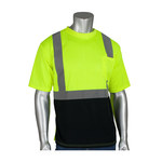 imagen de PIP High-Visibility Shirt Type R 312-1250B-LY/L - Lime Yellow/Black - 17014