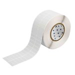 imagen de Brady THT-37-438-10 Rollo de etiquetas troqueladas para impresoras - 1.5 pulg. x 1/2 pulg. - Poliéster - Plateado - B-438