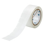 imagen de Brady THT-183-461-1 Rollo de etiquetas troqueladas para impresoras - 1 pulg. x 1.75 pulg. - Poliéster - Transparente/Blanco - B-461