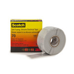 imagen de 3M Scotch 70 Gris Cinta aislante - 1 pulg. x 30 pies - Grosor 12 mil - 57261