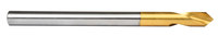 imagen de Precision Twist Drill Longitud del cono SPLG-120 Taladro de puntos - Corte de mano derecha - Acabado TiN - Longitud Total 6 pulg. - Acero de alta velocidad - 6000046