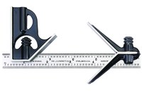 imagen de Starrett Acero forjado Plaza combinada junior - longitud de 6 pulg. - 33JHC-6-4R