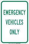 imagen de Brady B-555 Aluminio Rectángulo Cartel de información, restricción y permiso de estacionamiento Blanco - 12 pulg. Ancho x 18 pulg. Altura - 129579