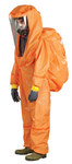 imagen de Ansell Microchem Chemical-Resistant Suit 5000 Apollo ‭OR50-T-92-186-02-G02‬ - Size Small - Orange - 19504