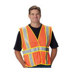 imagen de PIP High-Visibility Vest 305-USV5FROR - Size Universal - Orange - 88667