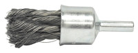 imagen de Weiler Steel Cup Brush - Unthreaded Stem Attachment - 1/2 in Diameter - 0.010 in Bristle Diameter - 10208