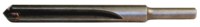 imagen de Cle-Line 1844 1/4 in-E Reduced Shank Drill C19001 - Right Hand Cut - Radial 140° Point - Bright Finish - 4 in Overall Length - 2 in Straight Flute - High-Speed Steel